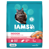 IAMS Proactive Health Indoor Weight Hairball Bag supports hairball care for indoor cats
