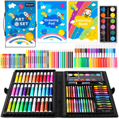 ibayam 149-piece art set in a case, an all-in-one kit for creativity.