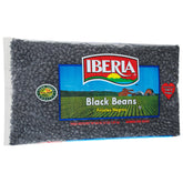 Iberia Black Beans dry bulk 4 lb in pantry, ideal for meal prep