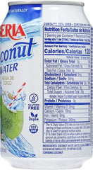 Iberia Coconut Water with Pulp pulp visible highlighting real fruit texture.