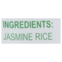 Iberia Jasmine rice on stove with simmering steam shows fragrant aroma and tender texture.
