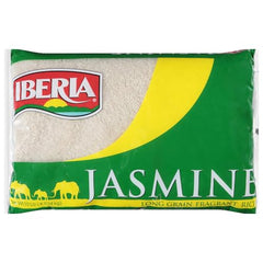 Iberia Jasmine rice cooked with vegetables yields fluffy, flavorful bites.