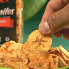 Iberia Maduritos packaging and jar display for easy portion control
