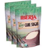 Iberia Organic Cane Sugar bag for daily baking and beverages.