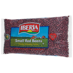 Iberia Small Red Beans stored dry for bulk use and quick meals