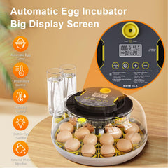 IBKINXX incubator LED display with precise temperature and humidity
