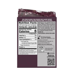 Ice Breakers Ice Cubes Black Cherry bottle front highlighting portable packaging.