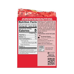 Ice Breakers Ice Cubes Fruit Punch bottle side view showing portable, pocket-friendly flavor