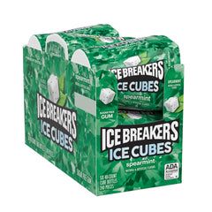 Ice Breakers Sugar Free gum cube bottles offer convenient sharing and portability