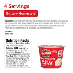 Idahoan Real Idaho potatoes close-up, showcasing high-quality ingredients.