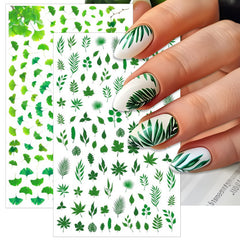 IDDFEVE shamrock decals for nails, great for DIY manicures and party-ready looks