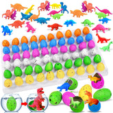 iGeeKid dinosaur egg hatching crack reveals toy inside after water activation