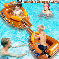 iGeeKid inflatable pool raft for fun summer water games