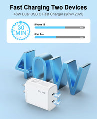iGENJUN USB-C charger with safety protections guards against overheating and over-charging.