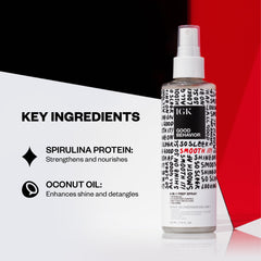 IGK Good Behavior detangling mist makes brushing easier