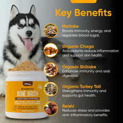 iHeartDogs immune function & detox blend supporting natural cleansing.