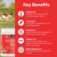 iHeartDogs Salmon Oil for Dogs provides immune support and a shiny coat