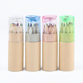 iHMeiju 4Pack mini drawing colored pencils in a tube, ideal for portable art on the go