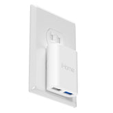 iHome 2-Port USB Wall Charger with dual ports for simultaneous charging