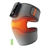 IKEEPFIT cordless knee massager shows 360-degree heat coverage for knees