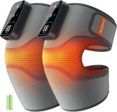 IKEEPFIT cordless knee massager with heat coverage for full knee warmth.