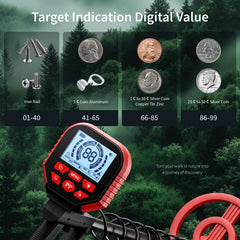 IKIU IP68 waterproof coil for beach and river searches