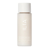 ILIA The Base Face Milk Essence bottle showing lightweight hydration for daily use