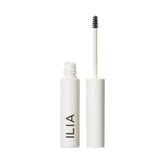 ILIA In Frame Brow Gel packaging for clean, portable makeup.
