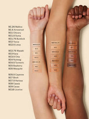 ILIA True Skin Serum Concealer blemish coverage on skin with natural look.