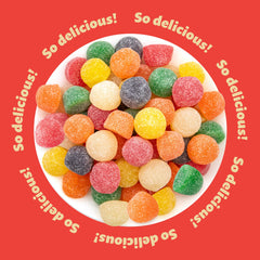ILIKE! Lemon flavor giant gum drops for bright citrus dessert accents