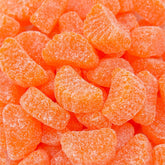 ILike! orange slices jelly candy 2lb bag, sugar-dusted close-up for a festive candy display.