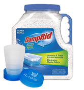 ILIOS DampRid 7.5 lb fragrance-free refill container for humidity control in closets or basements