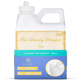 ILIOS Diva Wash Detergent bottle pour highlights premium vanilla-patchouli scent for long-lasting freshness.
