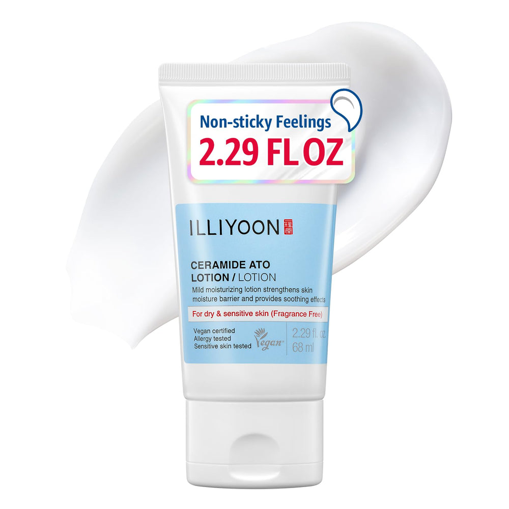Illiyoon Ceramide Ato Lotion bottle for daily hydration and barrier support