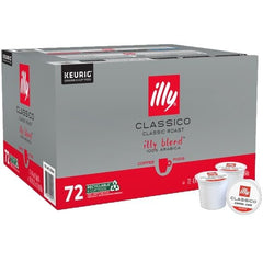 illy K-Cup Classico roast pod showing balanced flavor for daily brewing