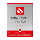 illy instant coffee classico 2g packet ready for quick café-style on-the-go.