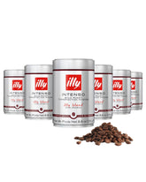 illy intense bold roast beans showcase rich cocoa notes ideal for a bold espresso