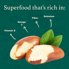 I'm A Nut gluten-free peanut-free Brazil nuts for allergen-aware kitchens.
