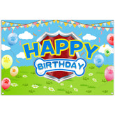 Danilaziya 5x3ft Cartoon Dog Backdrop - Birthday Party Photo Booth & Decor