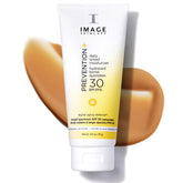 IMAGE Skincare PREVENTION+ tinted moisturizer bottle provides lightweight SPF 30 protection