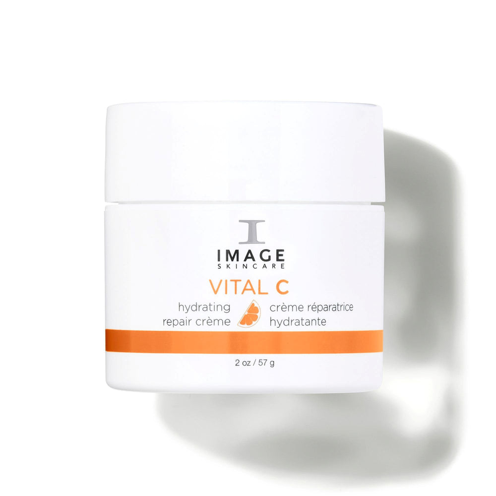 IMAGE Skincare Vital C Hydrating Repair Crème bottle delivering deep hydration for dry skin.
