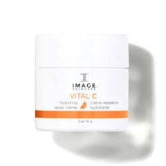 IMAGE Skincare Vital C Hydrating Repair Crème bottle delivering deep hydration for dry skin.