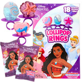 Imaginings 3 Disney Princess lollipop rings in bulk box for party favors and classroom exchanges.