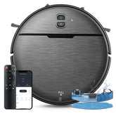 iMartine robot vacuum front view showing strong suction for daily cleaning