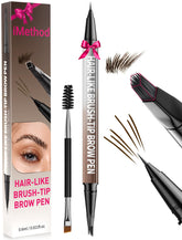 iMethod Eyebrow Pen brush-end for precise brow outlining and natural 4D look