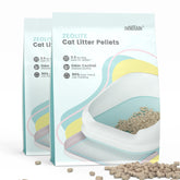 IMMHABI generic cat litter pellets 7 lb packaging for easy refills.