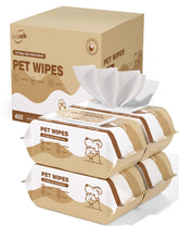 IMMCUTE coconut oil dog wipes for paws and butt clean dirt safely and odor-free.
