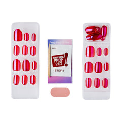 imPRESS ColorFX improved-adhesive for longer wear, simple press-on application.