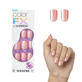 imPRESS Satellite ColorFX nails chrome like shine for fast glam.