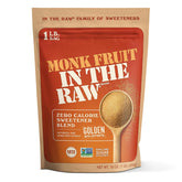 IN THE RAW Golden Monk Fruit Bag 16oz ready for baking and sweetening